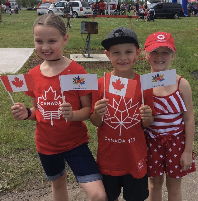 Kids Canada Day